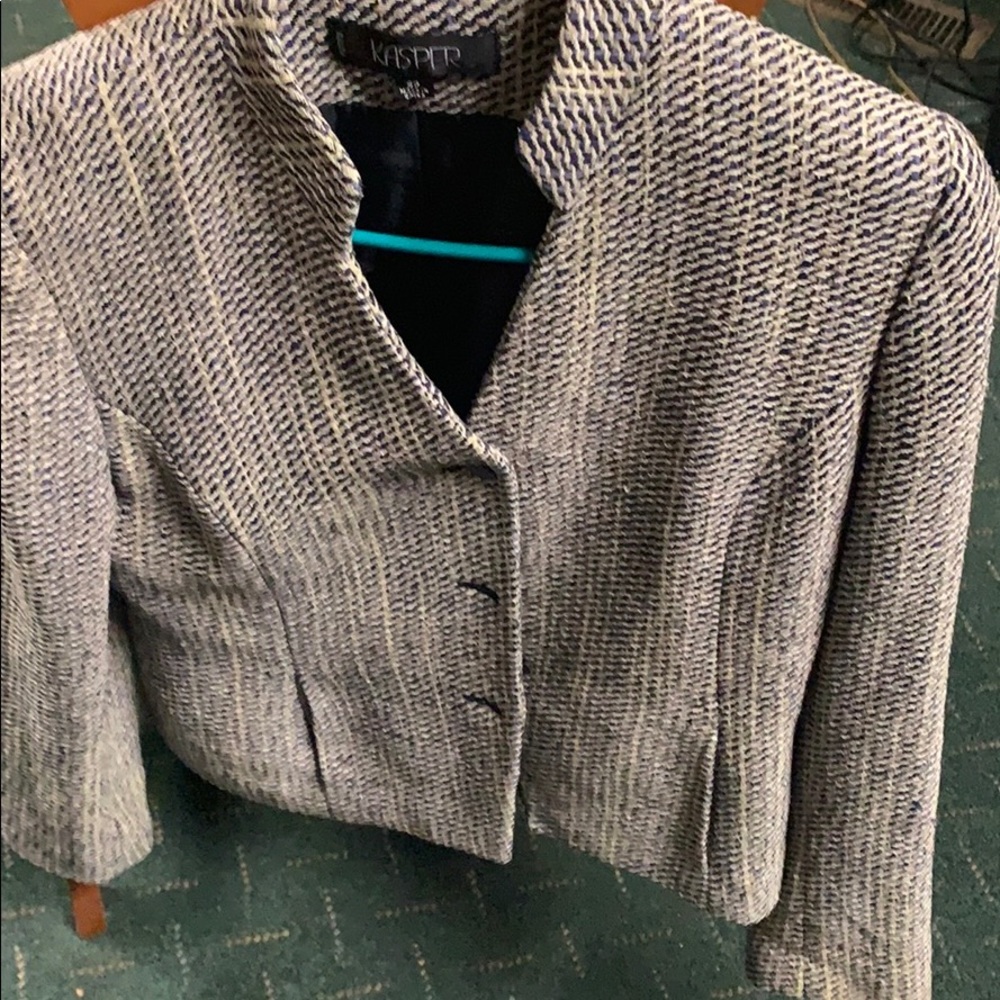 Jasper silk Tweed Blazer 6P